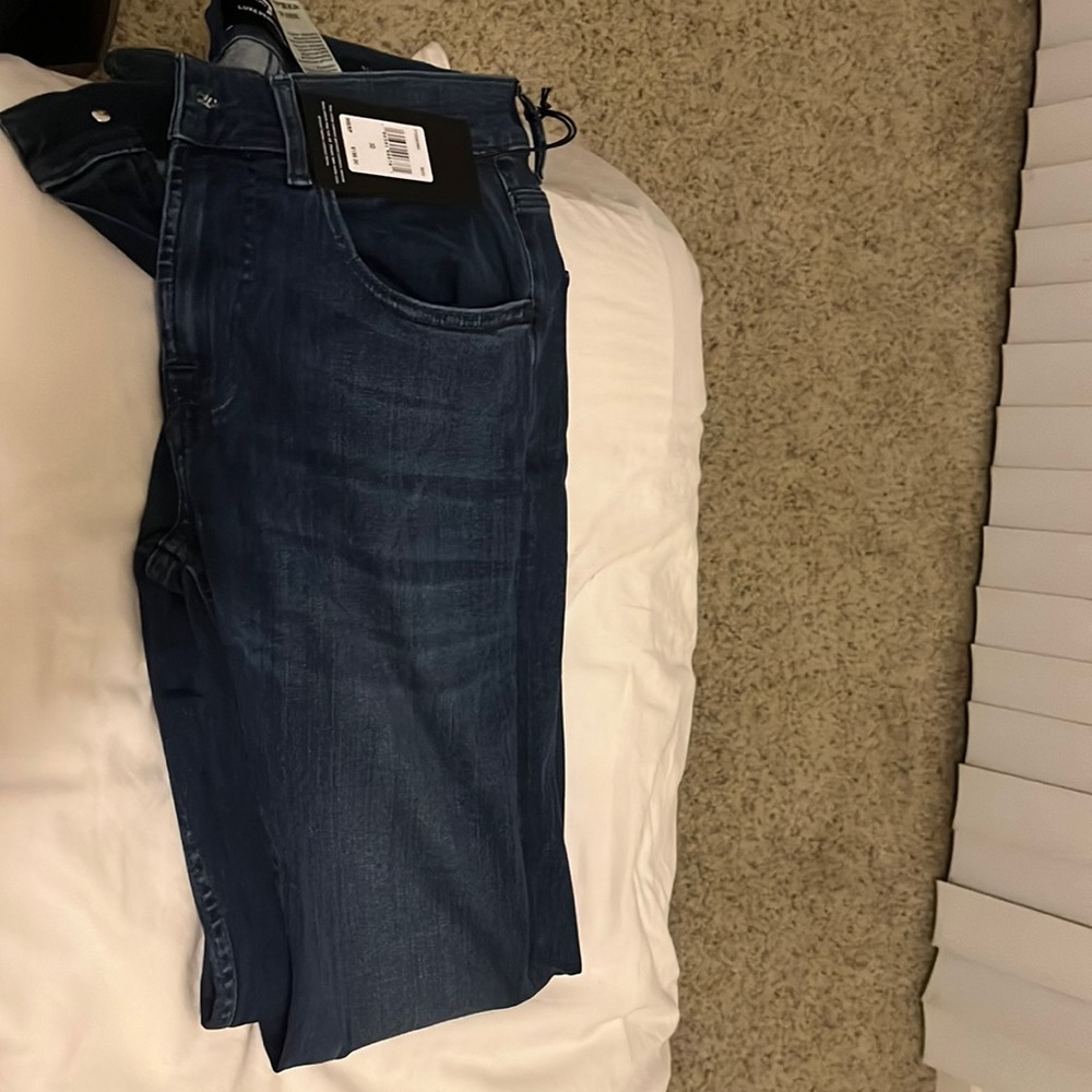 Slim jeans (stretches nicely)